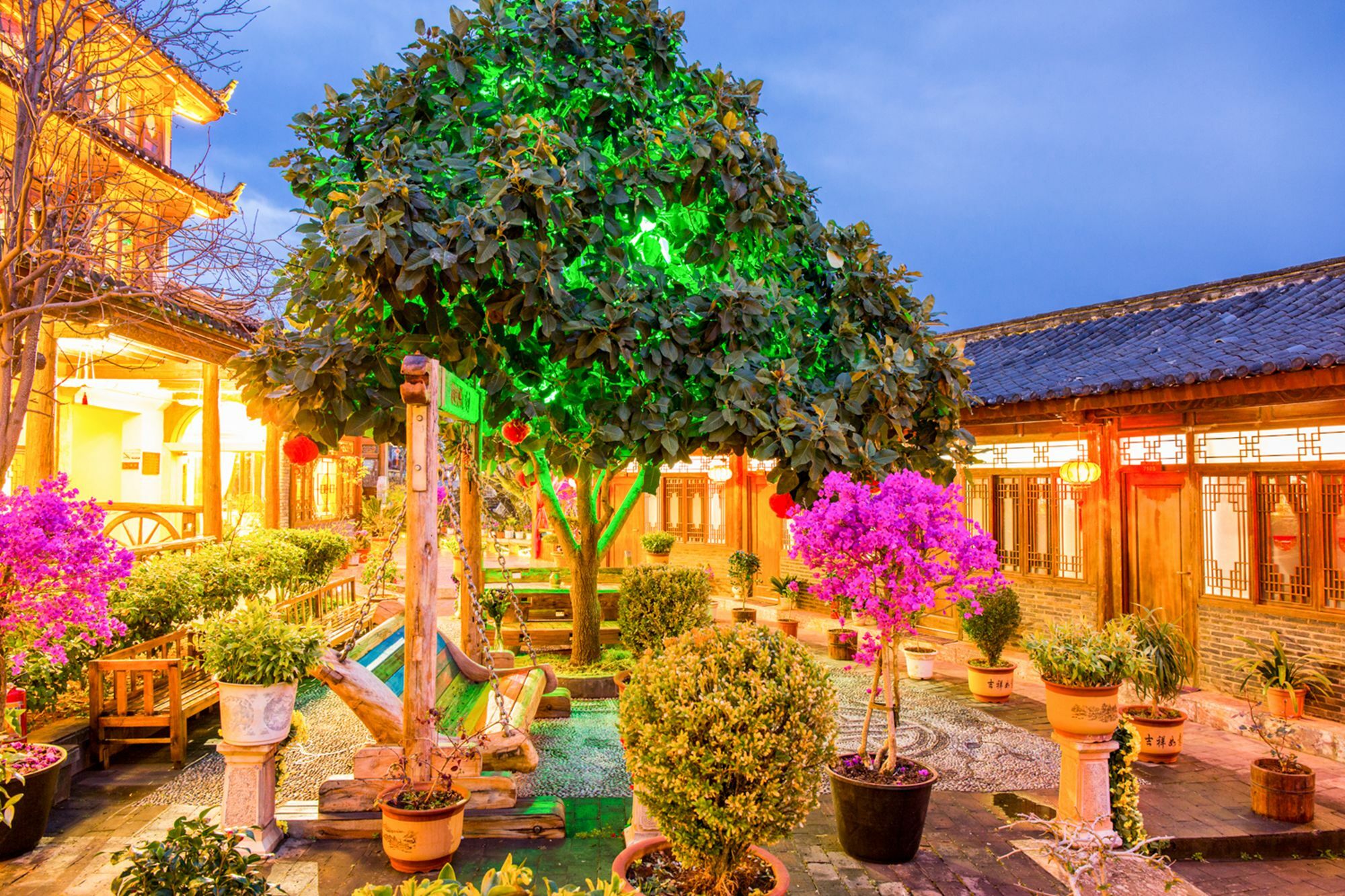 Love Cloud Boutique Chain Hotel In The Water Side Lijiang  Buitenkant foto
